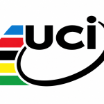 Logo UCI aux couleurs arc-en-ciel